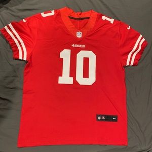 49ers stitch Jimmy Garoppolo size 48 jersey